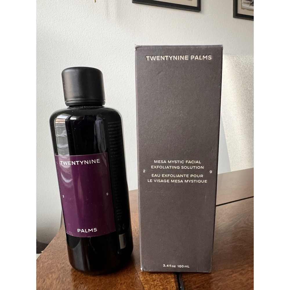 TwentyNine Palms Mesa Mystic Facial‎ Exfoliating Solution 3.4oz New ($60 Ret)
